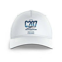 Thumbnail for Cessna T207A Stationair 8 design on white printed hat