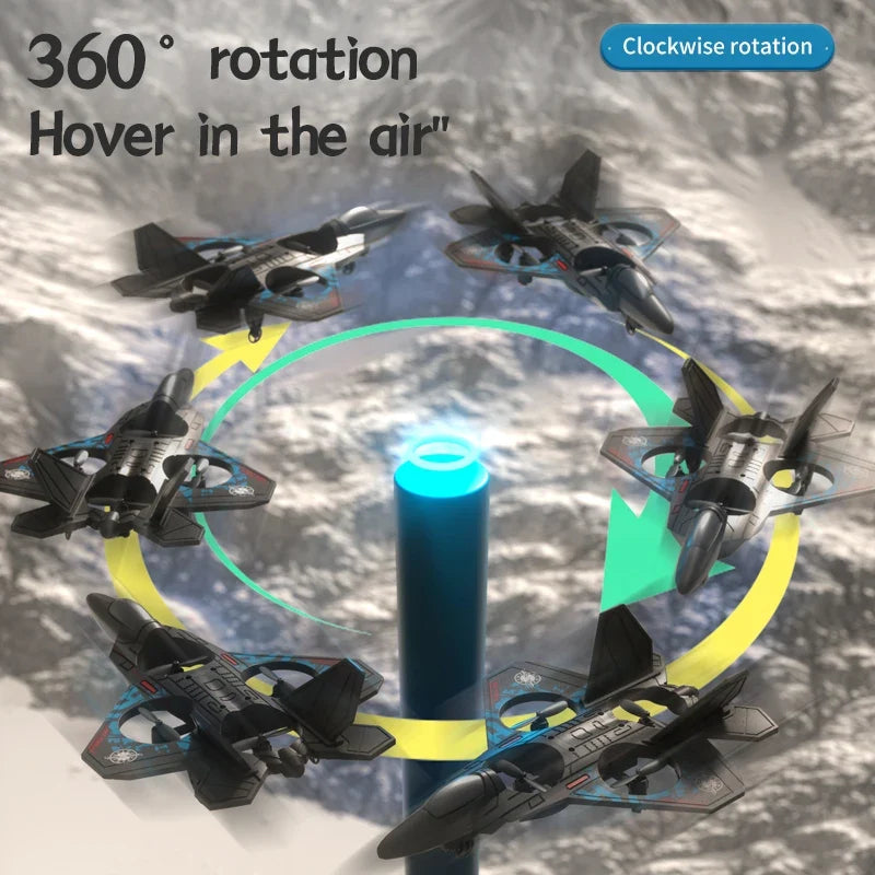 Six Axis Gyroscope EPP Foam With LED Flying L0712 Fighter Remote Control - view 11