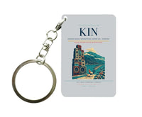 Thumbnail for Norman Manley International Airport (KIN) design on light gray key chain