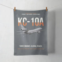 Thumbnail for KC-10A EXTENDER design on gray towel