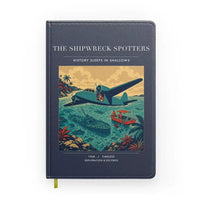 Thumbnail for VINTAGE G4369 - The Shipwreck Spotters - Designed Notebooks design on navyblue
