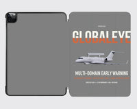 Thumbnail for Saab GlobalEye design on gray ipad tablet case