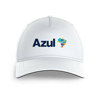 Thumbnail for Azul Airlines logo printed on white cap