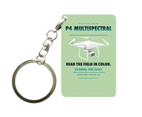 Thumbnail for DJI P4 Multispectral Key Chain design on light green key chain