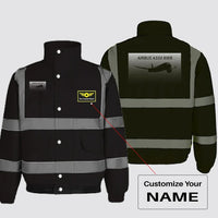 Thumbnail for Airbus A350XWB & Dots Designed Reflective Winter Jackets - view 11
