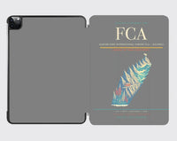 Thumbnail for Glacier Park International Airport (FCA) design on gray ipad tablet case