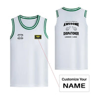 Thumbnail for Dispatcher Designed Basketball Style Sports Tank Tops - view 11