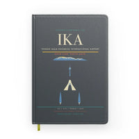 Thumbnail for Tehran Imam Khomeini International Airport (IKA) design on gray notebook
