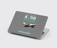 Thumbnail for A-3B Skywarrior design on gray MacBook case