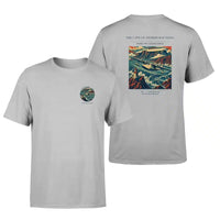 Thumbnail for VINTAGE G4494 - The Cape Of Storms Rounding - Double-Side T-Shirt design on lightgray double side t shirt
