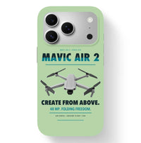Thumbnail for DJI Mavic Air 2 Case design on light green iphone case