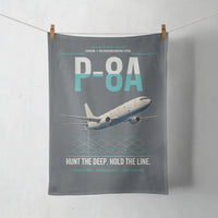 Thumbnail for P-8A Poseidon design on gray towel