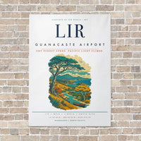 Thumbnail for Guanacaste Airport LIR vertical canvas print - no frame - white background