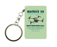 Thumbnail for DJI Matrice 30 Key Chain design on light green key chain
