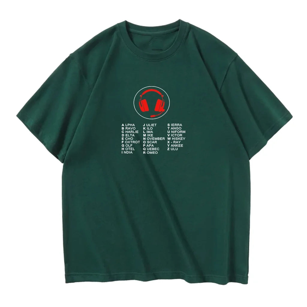 Aviation Alphabet 3 Designed Relax Fit T-Shirts - view 11