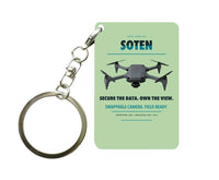 Thumbnail for ACSL SOTEN Key Chain design on light green key chain