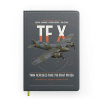Thumbnail for Bristol Beaufighter TF X design on gray notebook