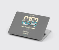 Thumbnail for Cessna 152 design on gray MacBook case