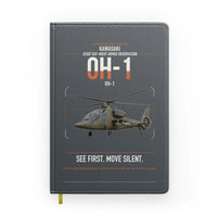 Thumbnail for Kawasaki OH-1 design on gray notebook