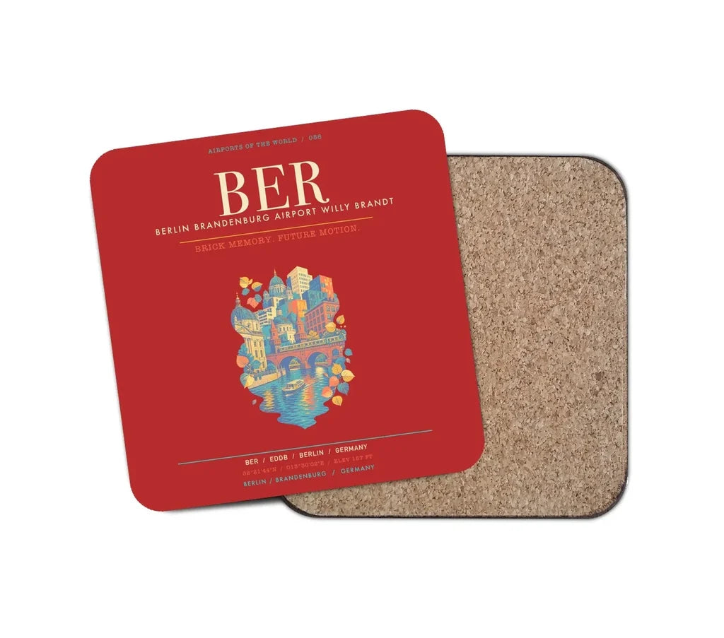 Berlin Brandenburg Airport Willy Brandt BER - Red