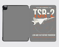 Thumbnail for BAC TSR-2 design on gray ipad tablet case