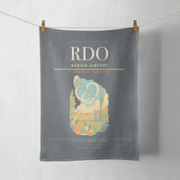 Thumbnail for Radom Airport (RDO) design on gray towel