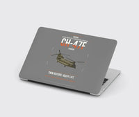 Thumbnail for Boeing CH-47F Chinook design on gray MacBook case