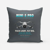 Thumbnail for DJI Mini 5 Pro design on gray pillow