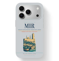 Thumbnail for Monastir Airport (MIR) design on light gray iPhone 17 Pro MagSafe case