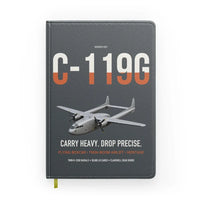 Thumbnail for C-119G Flying Boxcar design on gray notebook