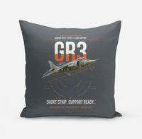Thumbnail for Hawker Siddeley Harrier GR3 design on gray pillow