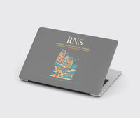 Thumbnail for Rennes–Saint-Jacques Airport (RNS) design on gray MacBook case