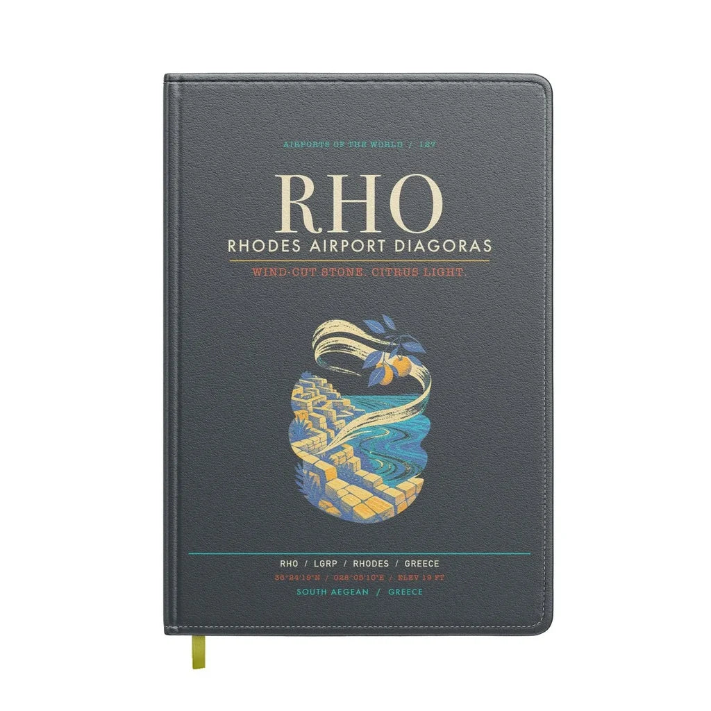 Rhodes Airport Diagoras RHO - Meltemi Citrus Stone Loom - Gray