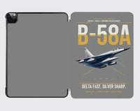 Thumbnail for B-58A Hustler design on gray ipad tablet case