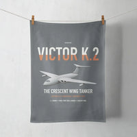 Thumbnail for Handley Page Victor K.2 design on gray towel