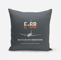 Thumbnail for E-6B Mercury design on gray pillow