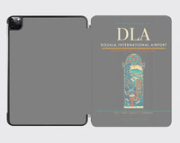 Thumbnail for Douala International Airport (DLA) design on gray ipad tablet case