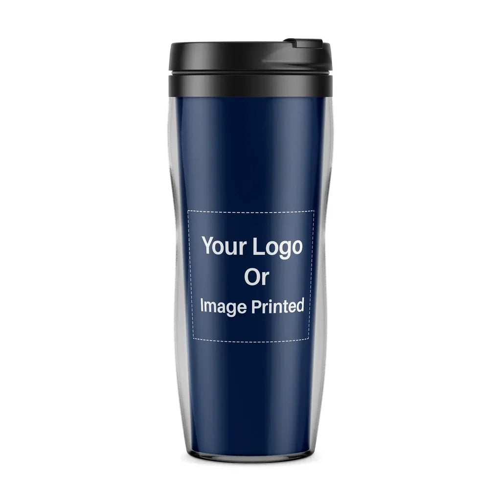 Customisable Your Custom Image & Logo Travel Mug - view 11