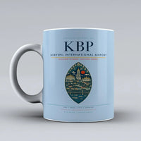 Thumbnail for Boryspil International Airport KBP Mug - Light Blue