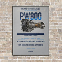 Thumbnail for PW800 vertical canvas print - framed - light gray background