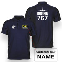 Thumbnail for Customisable Boeing 767 Polo Shirt - view 11
