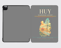 Thumbnail for Humberside Airport (HUY) design on gray ipad tablet case
