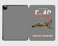 Thumbnail for F-4C Phantom II design on gray ipad tablet case