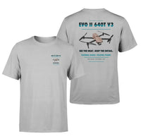 Thumbnail for Autel EVO II Dual 640T V3 design on light gray t shirt