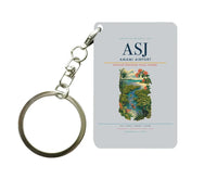 Thumbnail for Amami Airport (ASJ) design on light gray key chain