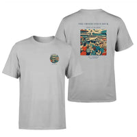 Thumbnail for VINTAGE G4081 - The Observation Deck - Double-Side T-Shirt design on lightgray double side t shirt