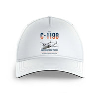 Thumbnail for C-119G Flying Boxcar design on white printed hat