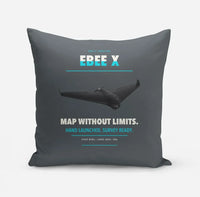 Thumbnail for AgEagle eBee X design on gray pillow