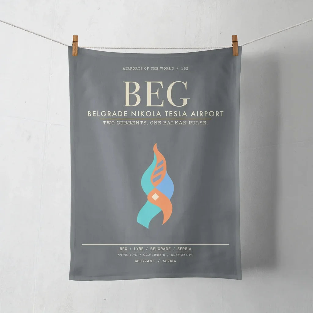 Belgrade Nikola Tesla Airport BEG - Gray