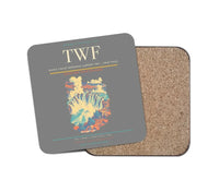 Thumbnail for Magic Valley Regional Airport (TWF) design on gray 1 piece coaster